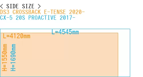 #DS3 CROSSBACK E-TENSE 2020- + CX-5 20S PROACTIVE 2017-
